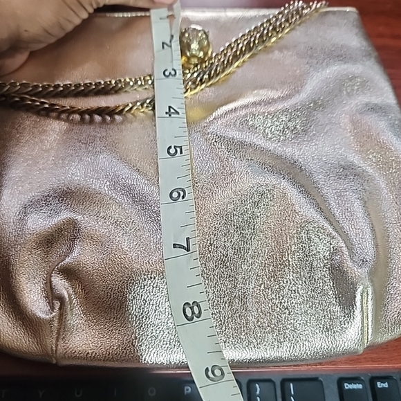 Gold Bag And  SilverVintage Bag With Chain Strap- 2 BAGS FOR 1 PRICE - Picture 4 of 9